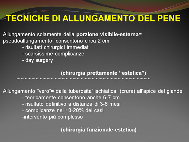 allungamento del pene